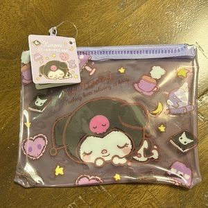 NWT Sanrio Kuromi small zipper bag